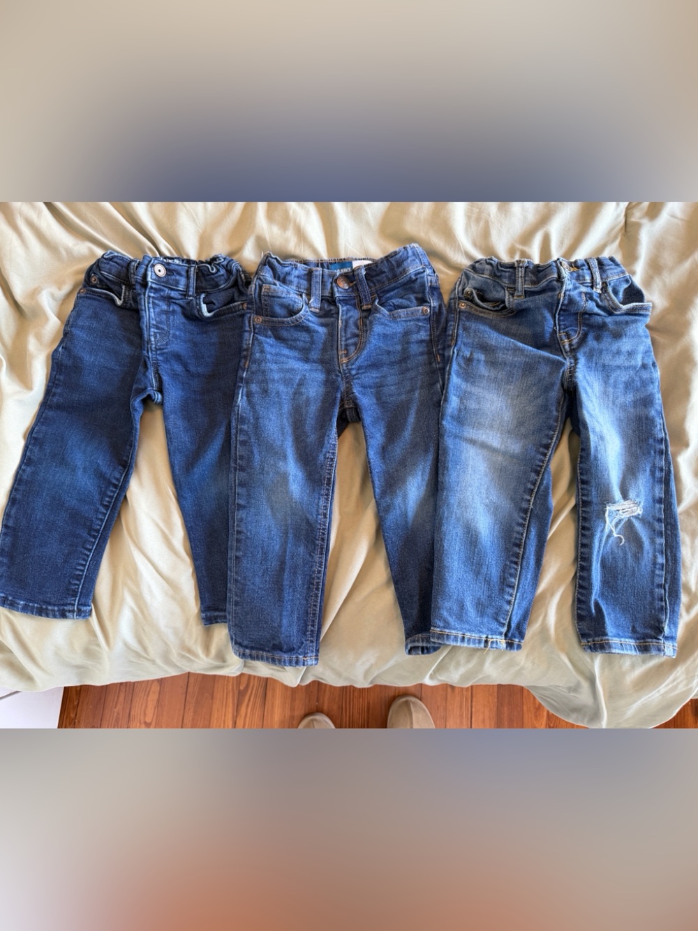 Toddler Boys' Straight-Leg Jeans Bundle, Size 2T